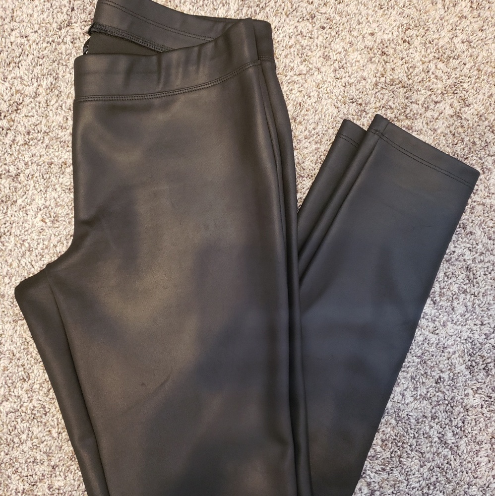 Express Faux Leather Leggings